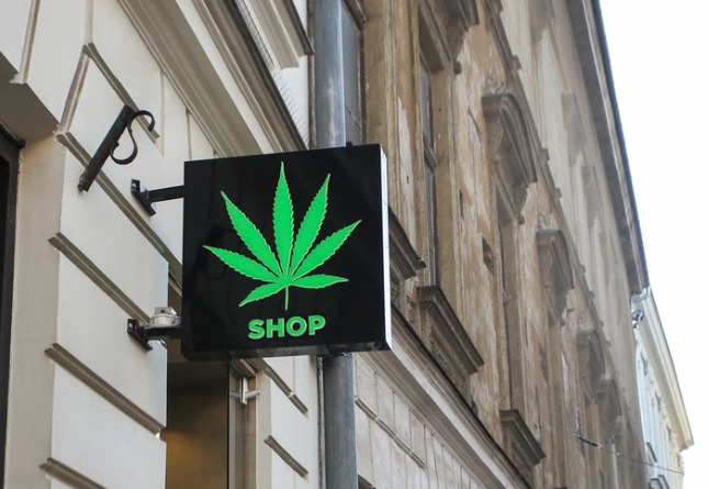 Coffee shop aux Pays-Bas